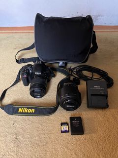 Nikon 3400 and Nikon 3200