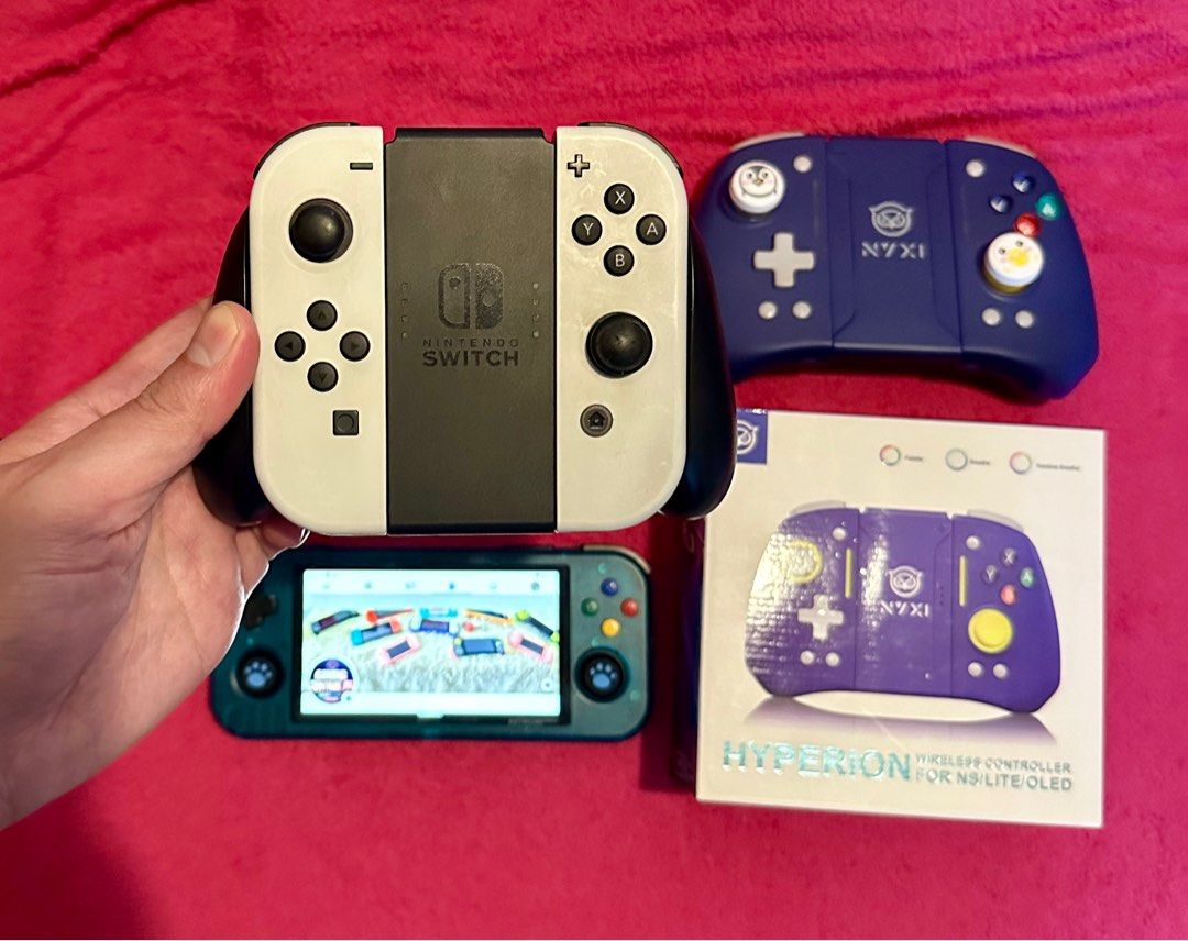 Nintendo Switch OLED Joycons set (Category: Controllers) located in Mandaluyong City. Submitted by gamingcentralph (Listing ID 1302328393, Image 2). Description: Please let me know that I can no longer respond because I already reached the number of reply I can do for the entire month. Yes, ganyan po ako ka in demand. Please reach out via FB or google search nyo nalang yung Gaming Central PH to get my contact details. Thanks! Hi! I have a Nintend