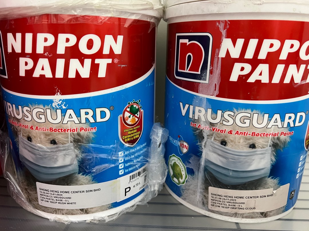 Nippon Paint VirusGuard 15L, Furniture & Home Living, Home Improvement