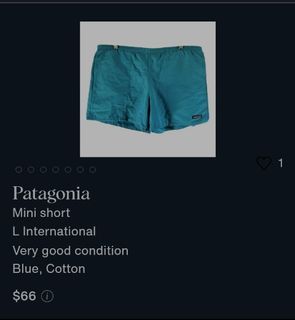 Orig PATAGONIA nylon shorts
