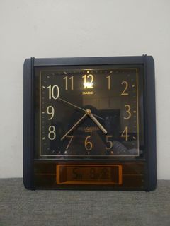 Original Casio Wall Clock with Calendar Date