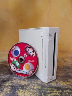 Original Japan Nintendo Wii Console 12V with Wii Super Mario Bros CD | 45W | RVL-001 ( JAPAN ) | 110V