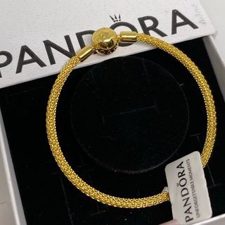 Pandora gold mesh Pandora bracelet in gold mesh