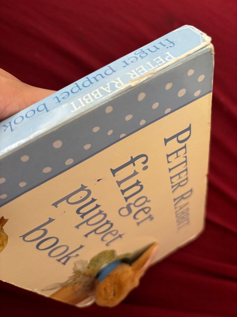 Peter Rabbit Puppet Book, Hobbies & Toys, Books & Magazines, Children's ...