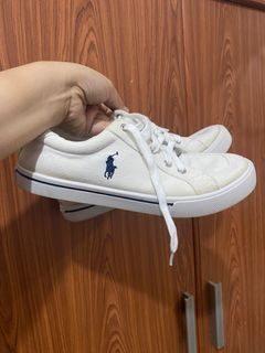Polo ralph lauren white shoes