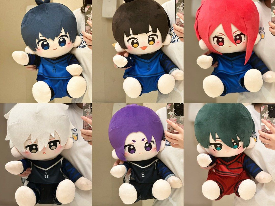 PO/OFFICIAL] Minidoll x Blue Lock 40cm sitting doll, Toys