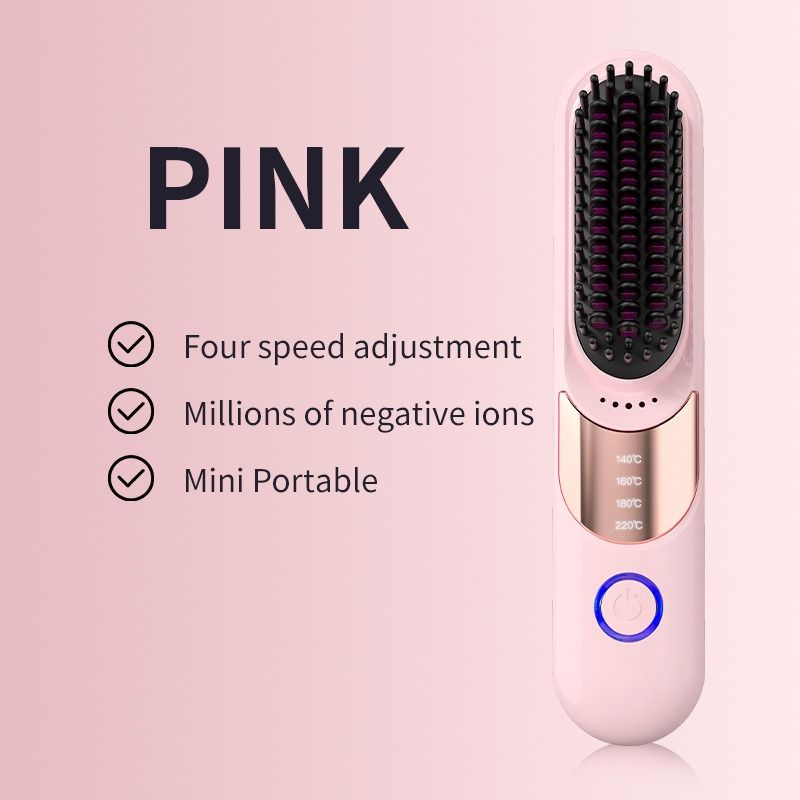 Buture mini hair straightener brush shop