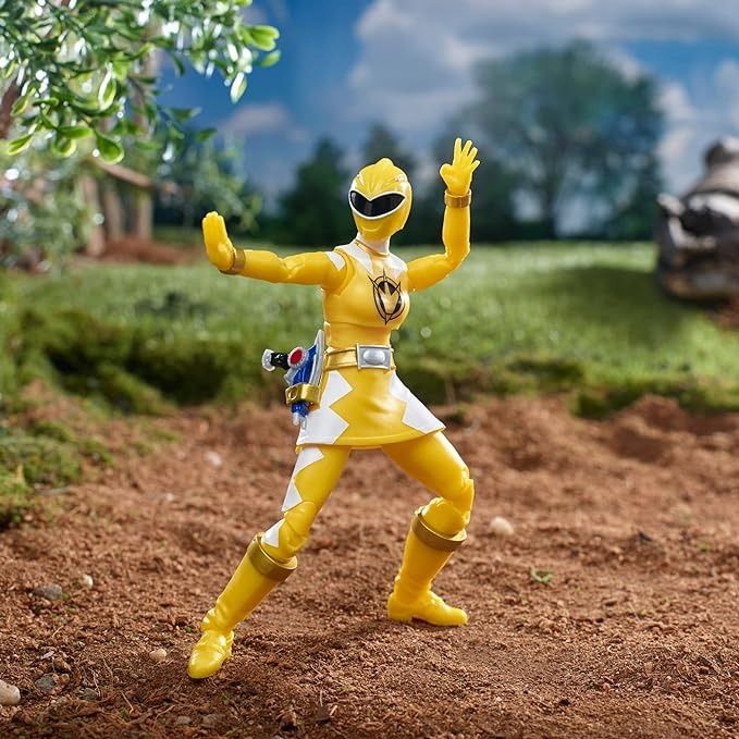 Power Rangers Lightning Collection DIno Thunder Yellow Ranger, Hobbies ...