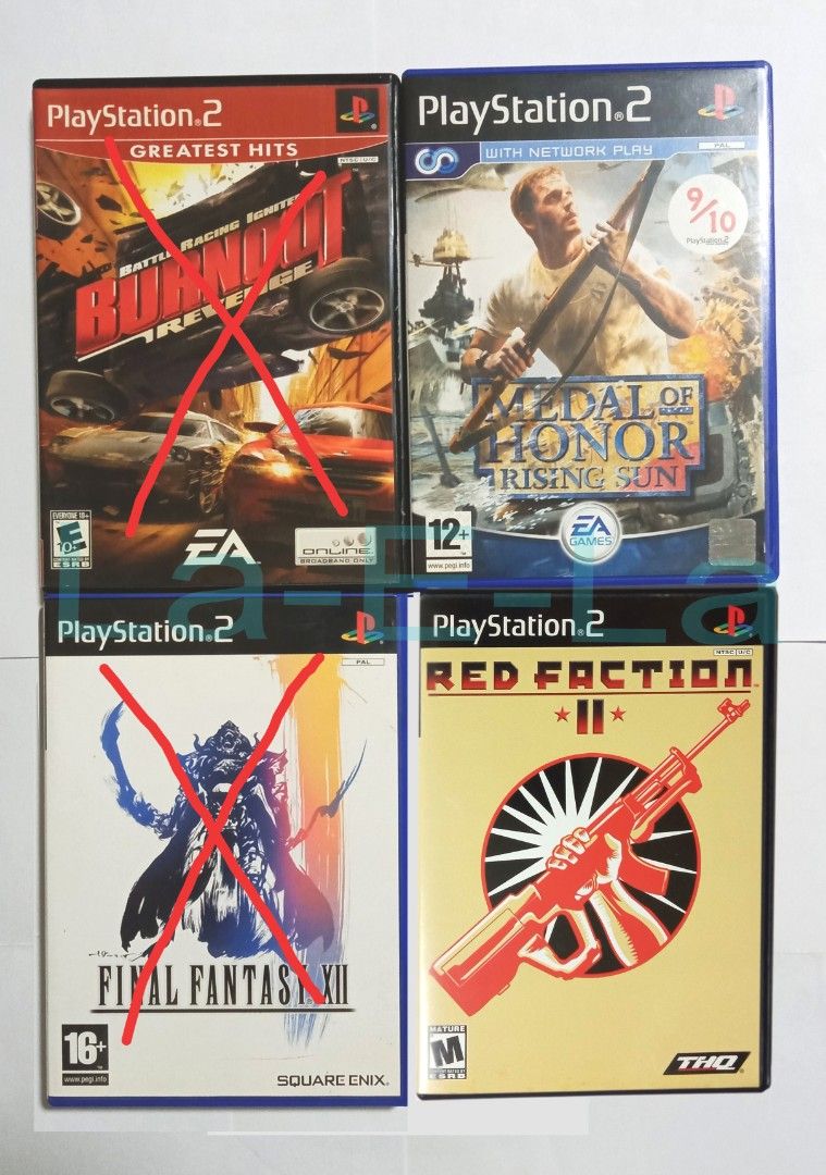 Ps2 (GTA, Medal of Honor-Rising Sun, Red Faction-2) PlayStation 2 Original  Games */Shooting/Shooter/Ps3/FPS/TPS/Final ...