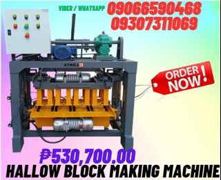 QMJ4-40 hallow block making machine
