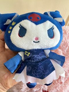 RARE Kuromi Blue Chinese Lolita Mascot Plush