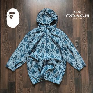 RARE‼️BAPE x COACH SS21 COLLABORATION | Windbreaker Mono Jacket