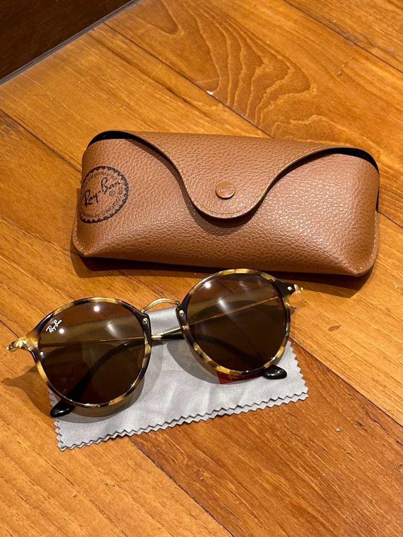 Ray ban round fleck tortoise outlet