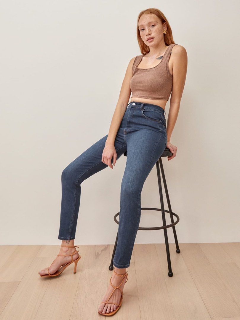 Reformation high & skinny jean sale