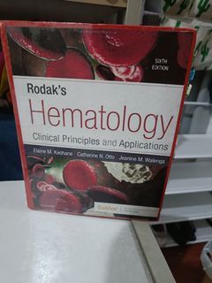 Rodak's Hematology 6th Ed