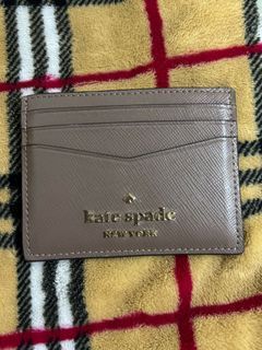 RUSH SALE Kate Spade Gray Slim Cardholder