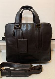 Samsonite Leather Briefcase / Laptop Bag