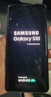 SAMSUNG GALAXY S10 FOR SALE - DEFECTIVE SCREEN