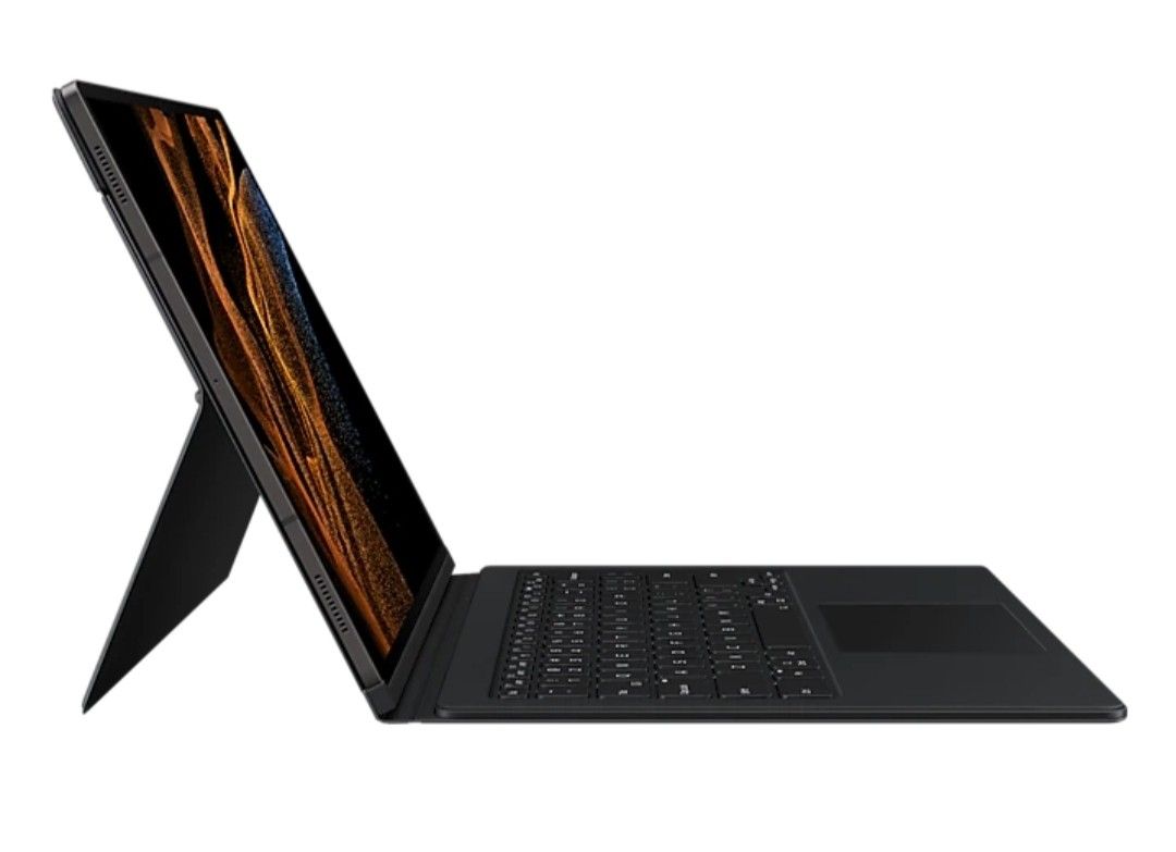Samsung Tab S8 Ultra Keyboard (Category: Computer Keyboard) located in Santa Rosa. Submitted by ien.ien.ien (Listing ID 1302292386, Image 2). Description: Samsung Galaxy Tab S8 Ultra Book Cover Keyboard Opened for checking only Kindly pm for pictures. Thank you.