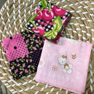 Sanrio | Betsey Johnson handkerchief bundle 3pcs