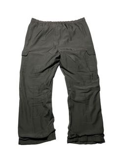“SD” Army Green Parachute Pants