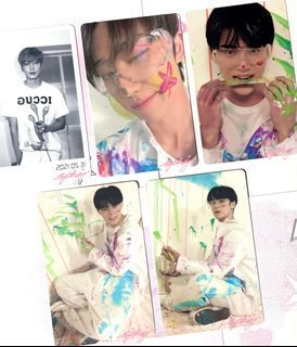 [SEE DESCRIPTION] SEVENTEEN Minghao Face The Sun Carve Hao Star PC Mingyu NRPC Paint Wonwoo Dicon Polaroid SVT FTS