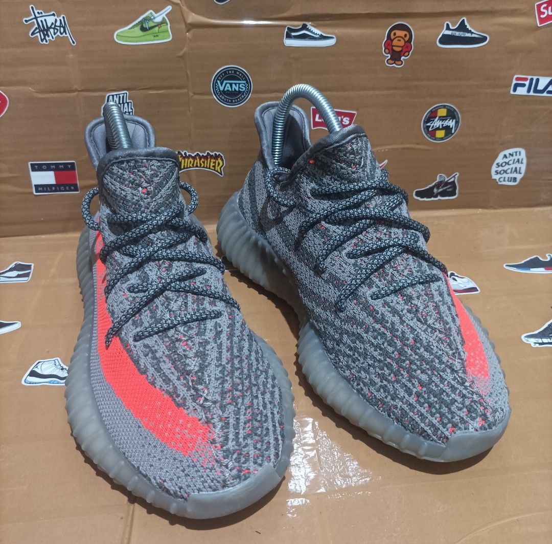 Yeezy boost 35 v2 colourless beluga solar red