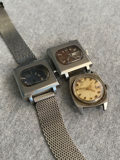 Set-3pcs Vintage Seiko Watch (Ladies) For Repair/Restore