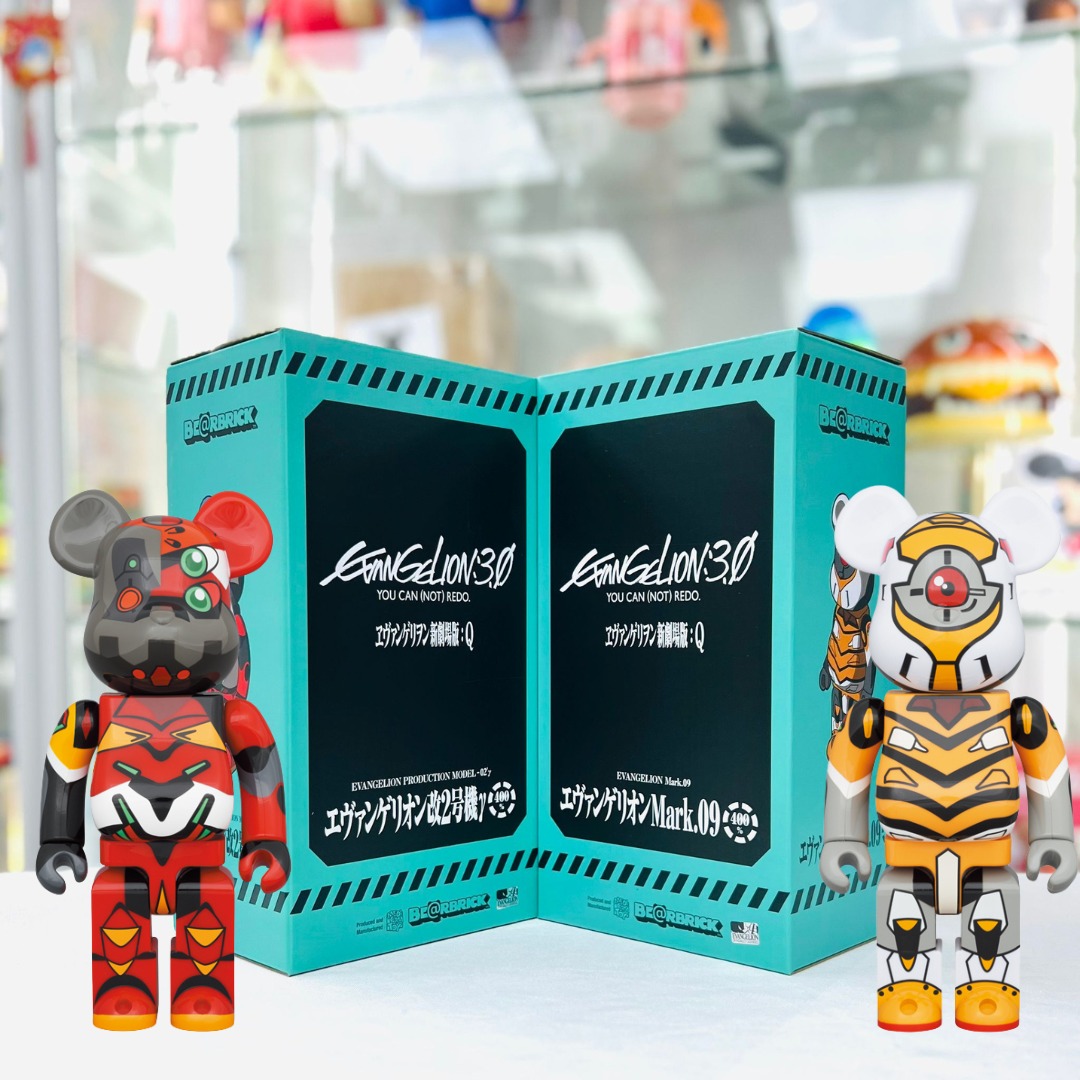BE@RBRICK エヴァンゲリオンMark.09 改2号機γ 400％ セット