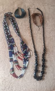 Set of beaded items take all