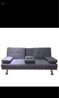Sofa bed  (gray fabric)