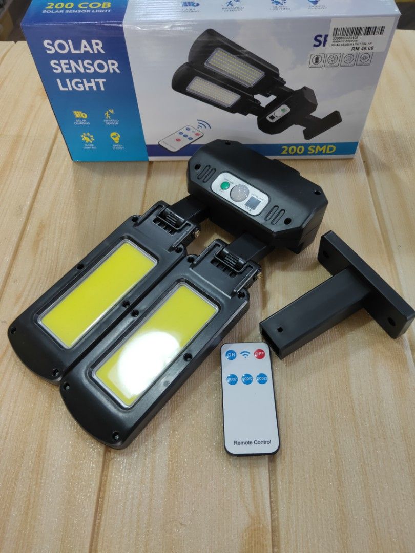 Solar Sensor Light, Furniture & Home Living, Lighting & Fans, Lighting ...