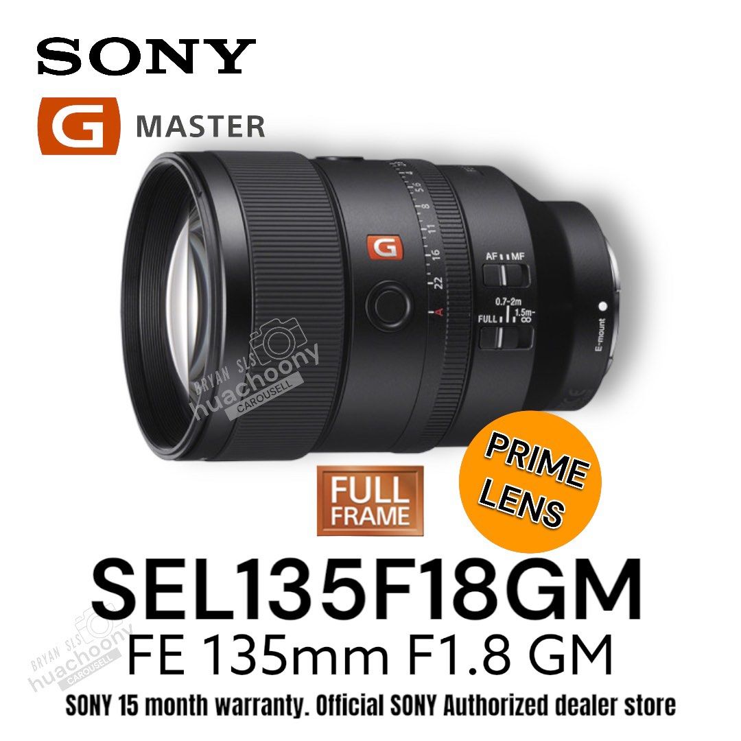 FE 135mm F1.8 GM SEL135F18GM（Sony FE 135mm f/1.8 GM | Sony 135mm 