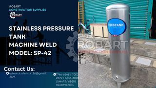 Stainless Pressure Tank Machine Weld Model: SP-42