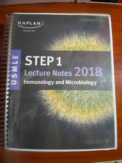 Step 1 Lecture Notes Immuno and Micro USMLE