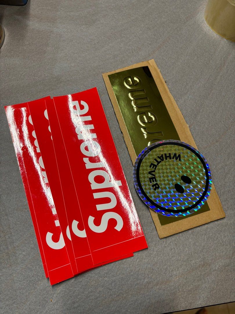 Supreme whatever sticker new arrivals