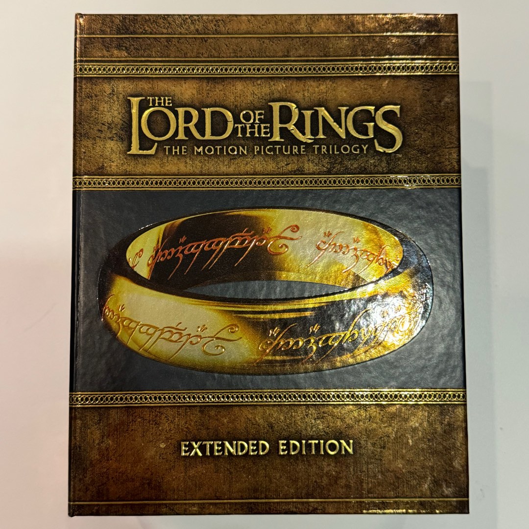 The lord of the Rings extended edition Blu-ray boxset, Hobbies & Toys - Lord Of The Rings Extended Edition How Long