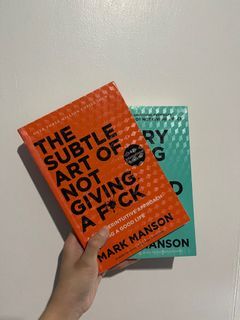 The Subtle Art Of Not Giving A Fck + Everything is Fcked by Mark Manson