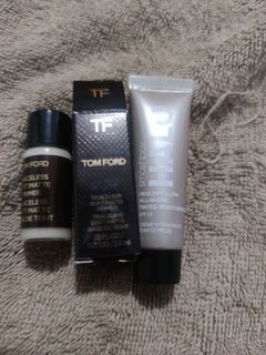 tomford sot matte primer and halo tinted moisturizer
