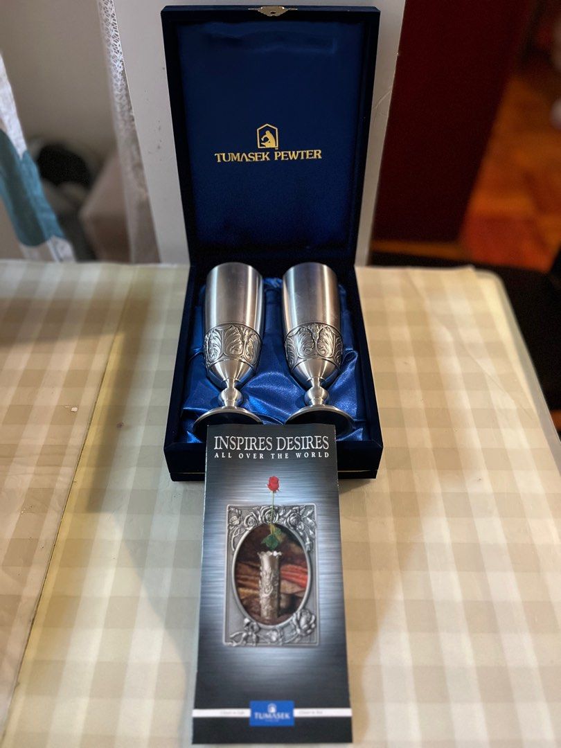 TUMASEK PEWTER 龍と鳳凰