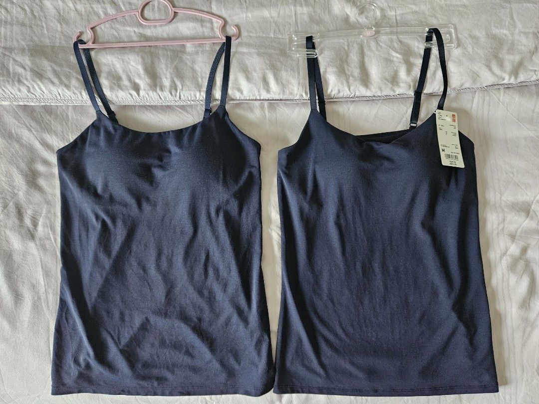 Uniqlo airism spaghetti strap bra top