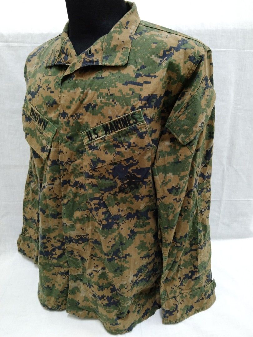 US Marine Corps [USMC] Woodland MARPAT Jacket, Women's Fashion, Coats ...