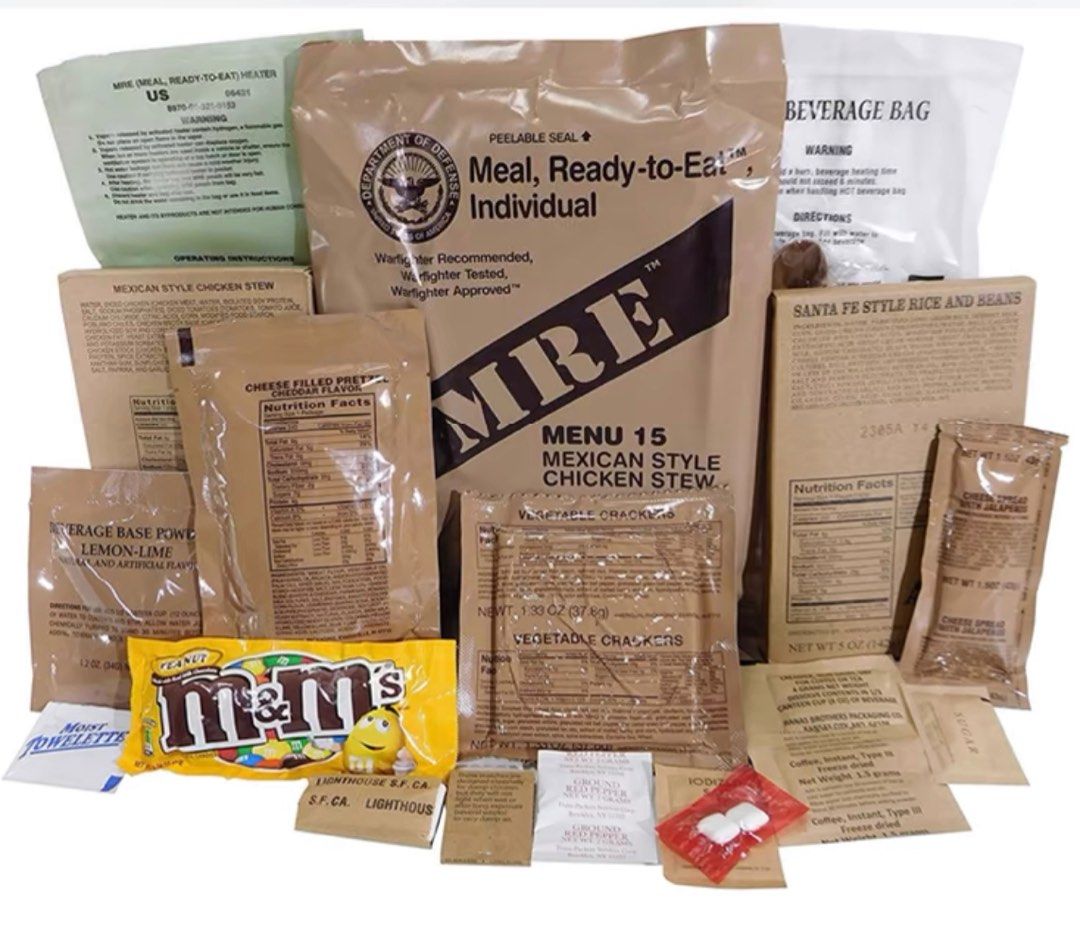 Msr Rations US Military ration MRE complete meal, Food & Drinks, Other Food ...