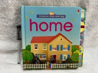 Usborne Look and Say HOME (Board book)