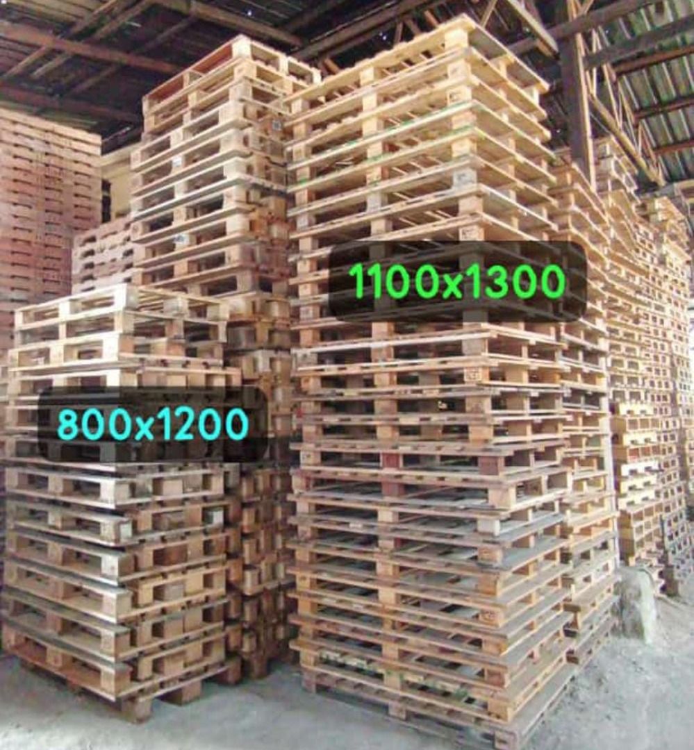 Used kayu pallet, Furniture & Home Living, Outdoor Furniture on Carousell