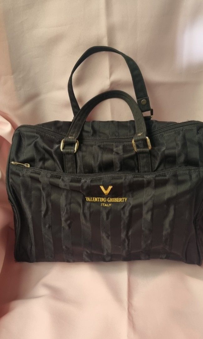 Valentino Ghiberti Black doctors bag lightweight Luxury Bags Wallets on Carousell