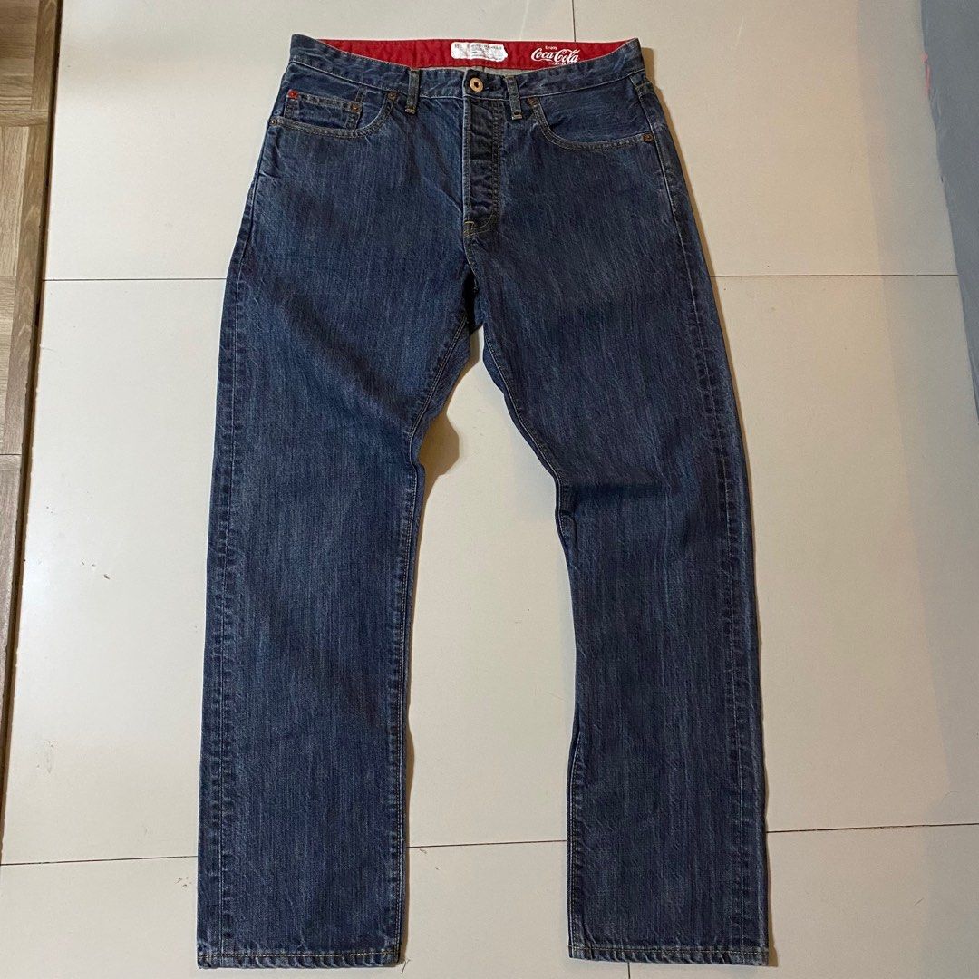 Vintage coca cola jeans cheap