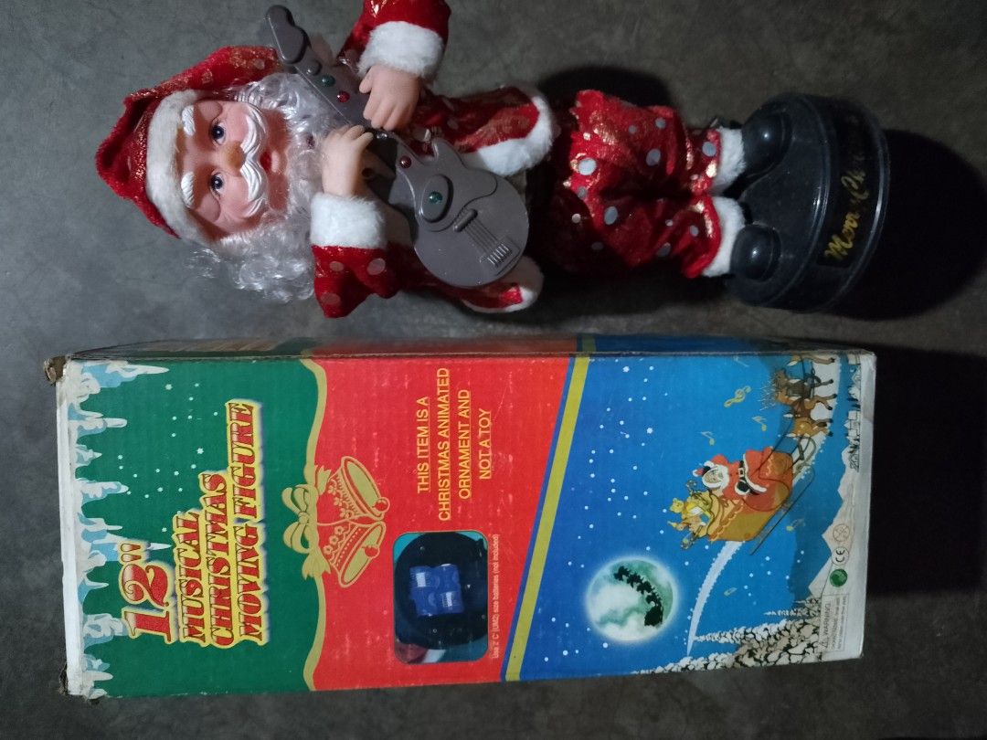 Vintage dancing santa (Category: Vintage Collectibles) located in Davao. Submitted by jeffsantos (Listing ID 1302374189, Image 2). Description: Working condition, vintage santa claus.