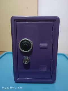 Violet Small Locker Coin Bank