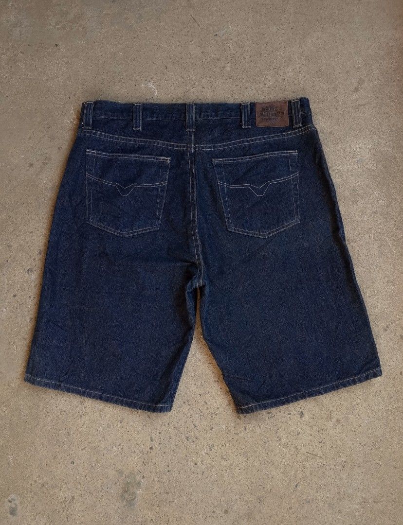 Harley davidson jean shorts discount